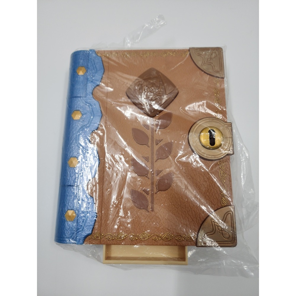 Disney Beauty and the Beast Belle Secret Diary Book Case‎ Toy Brown Blue Rose